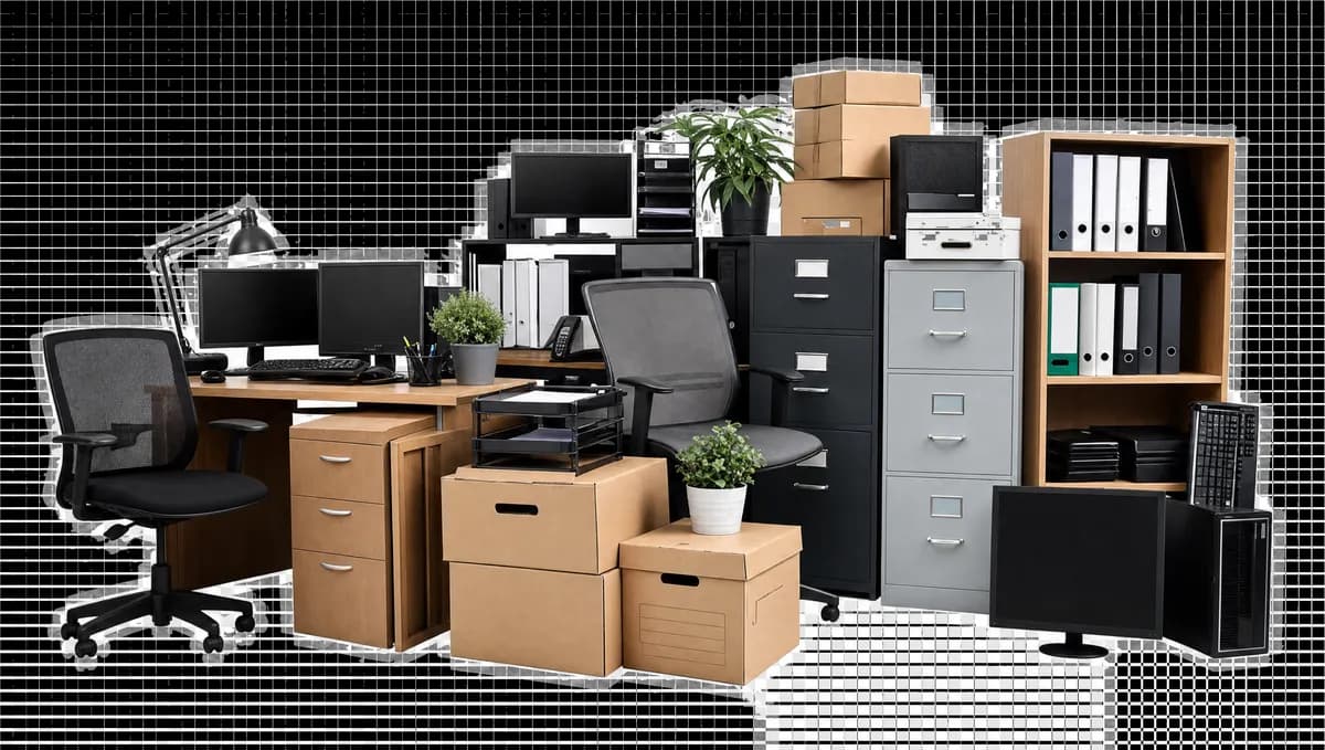 Office furniture and equipment — desks, chairs and filing cabinets